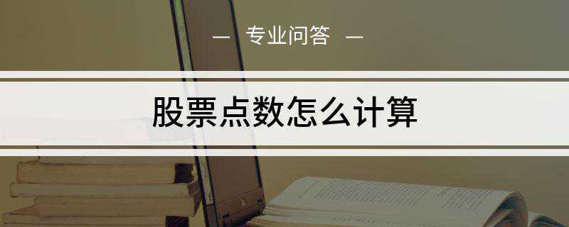 股票点数怎么计算