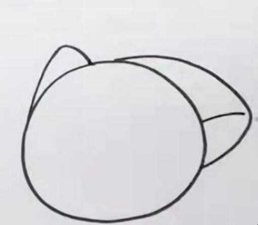 简笔画罗小黑怎么画