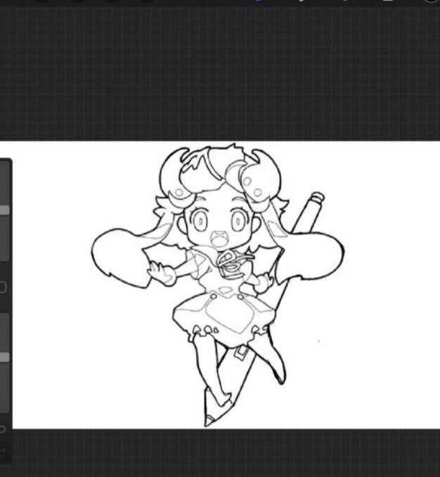 procreate怎么实现一键填色