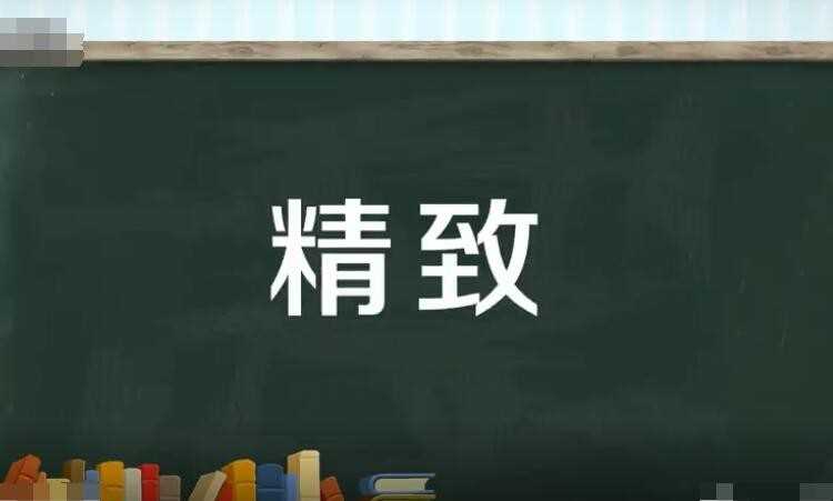 精致的反义词是啥