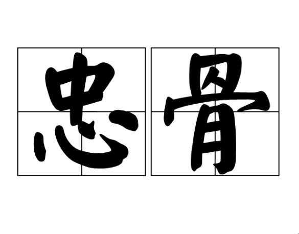 忠骨的意思是什么