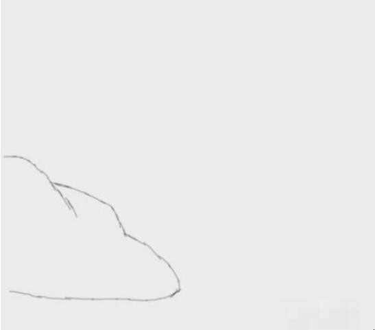 山水简笔画怎么画山水风景画好了吗