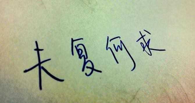 夫复何求的意思是什么