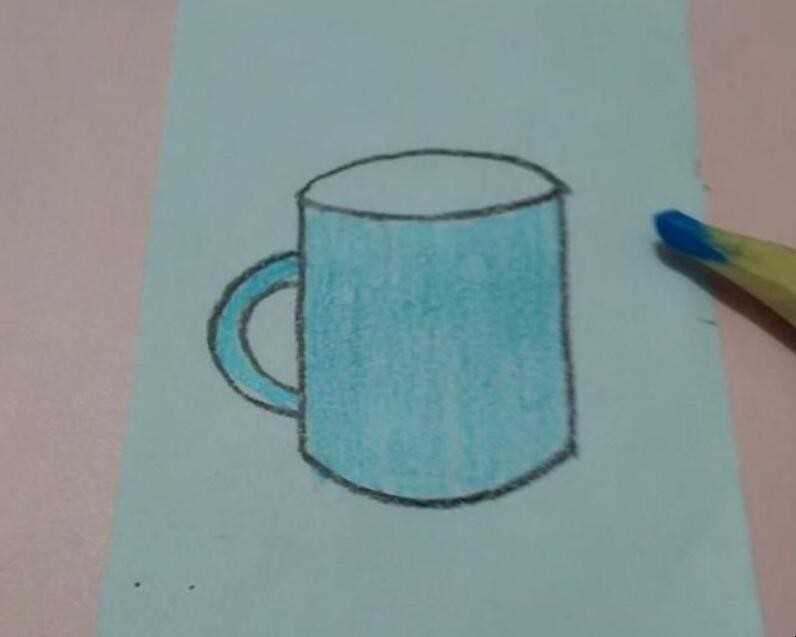 杯子简笔画怎么画
