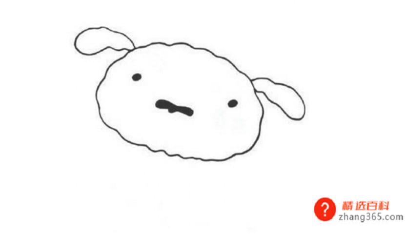 蜡笔小新小白怎么画(蜡笔小新中如何画小白)