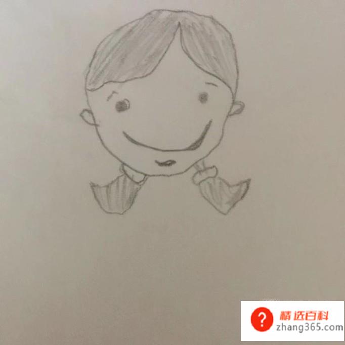 超萌超简单卡通女孩画法