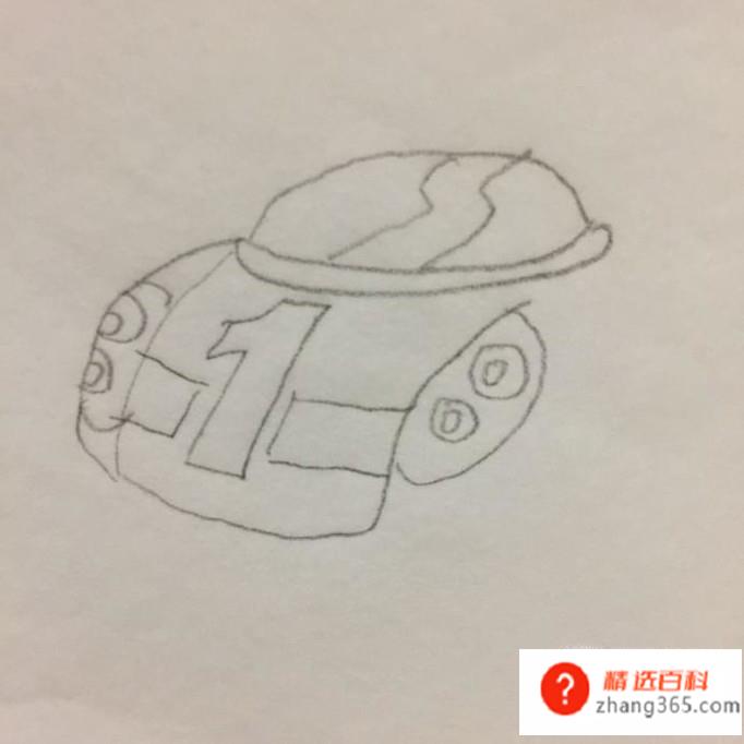 赛车简笔画怎么画(赛车简笔画的操作方法有哪些)