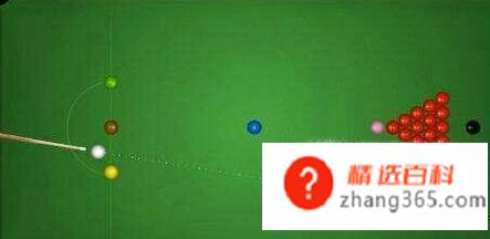 台球技术球怎么打(母球撞击子球的操作方法)