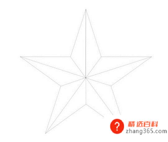 如何画标准的五角星(标准的五角星是怎么画的)