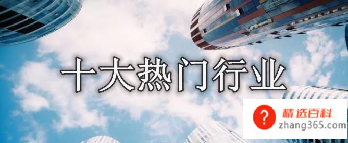 十大热门行业有哪些(互联网服务行业的10大热门行业)