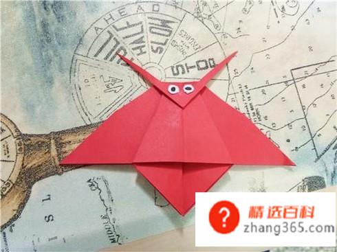 如何用折纸折蝙蝠