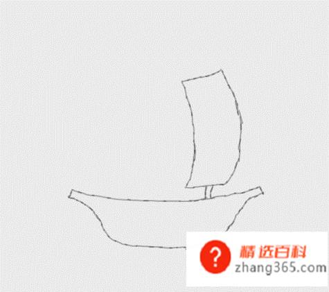 小帆船简笔画步骤介绍(简笔画小帆船的操作方法)