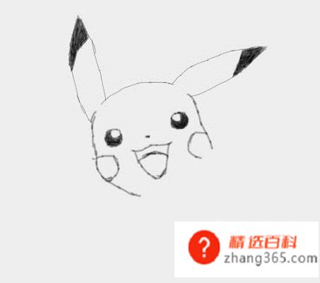 怎么画素描超梦皮卡丘(素描皮卡丘是怎么画的)