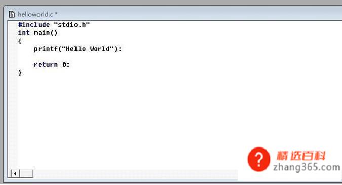如何写一个最简单的编程