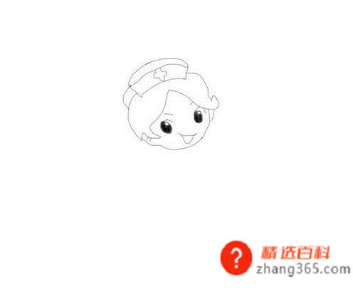简笔画如何画护士姐姐(简笔画护士姐姐是怎么画的)