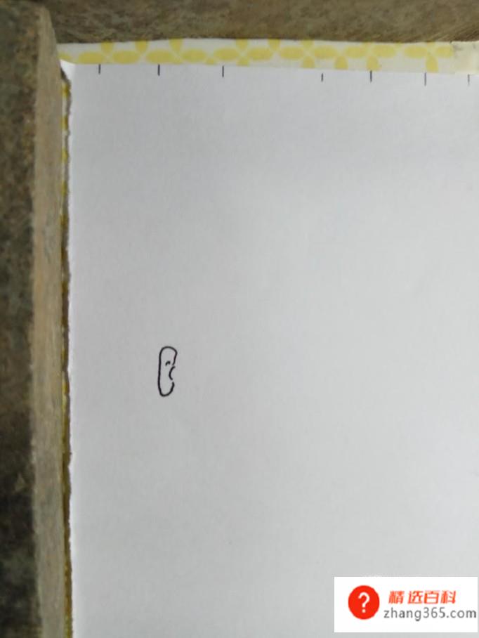 怎样画简笔画戴口罩？