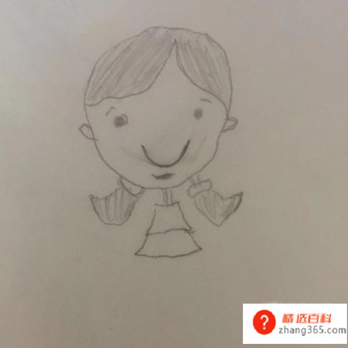 超萌超简单卡通女孩画法