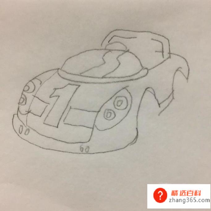 赛车简笔画怎么画(赛车简笔画的操作方法有哪些)