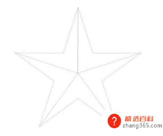 如何画标准的五角星(标准的五角星是怎么画的)
