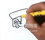 消防车儿童简笔画(消防车怎么画)