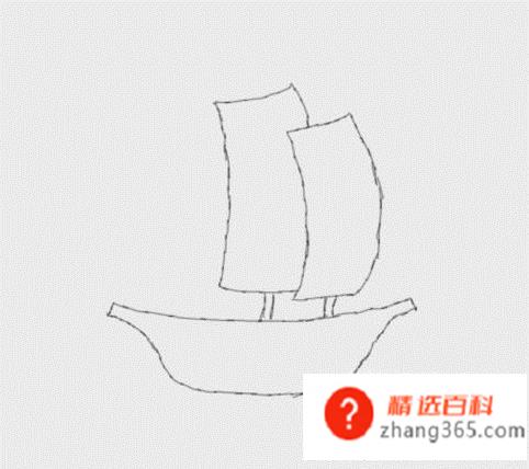 小帆船简笔画步骤介绍(简笔画小帆船的操作方法)