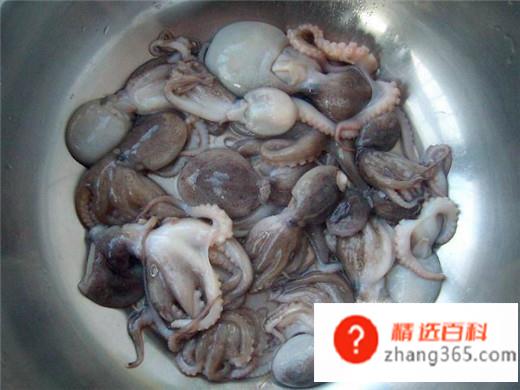 八爪鱼怎么清洗(清洗八爪鱼的时候要先用清水冲洗)