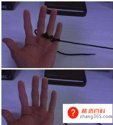 怎样变简单的小魔术（手指瞬间解脱方法详解）