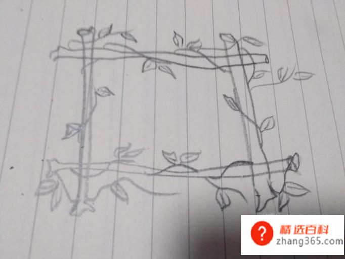 怎么画边框简笔画？