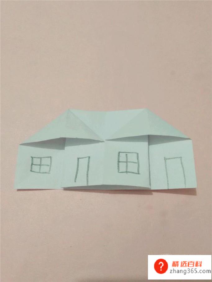 漂亮小房子的折法