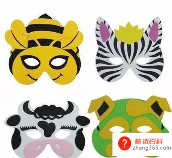 多种制作方式(儿童手工面具)