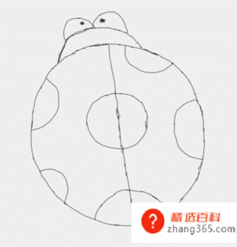 教你画七星瓢虫的简笔画(简笔画七星瓢虫是怎么画的)