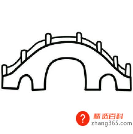 宝宝启蒙画：怎么画桥的简笔画？