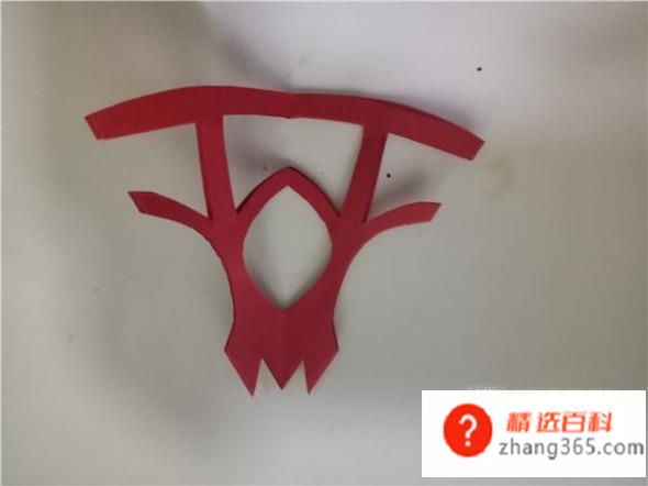 简单的新年窗花剪纸图解