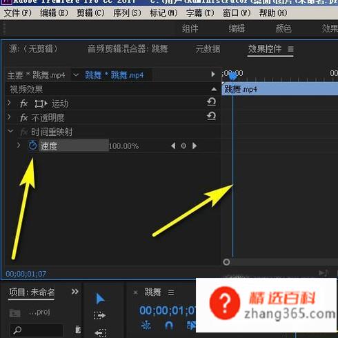 premiere中时间重映射怎么用(premiere中时间重映射的用法)