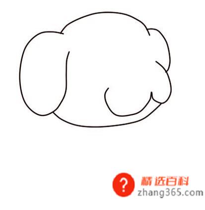 超简单的小狗简笔画画法