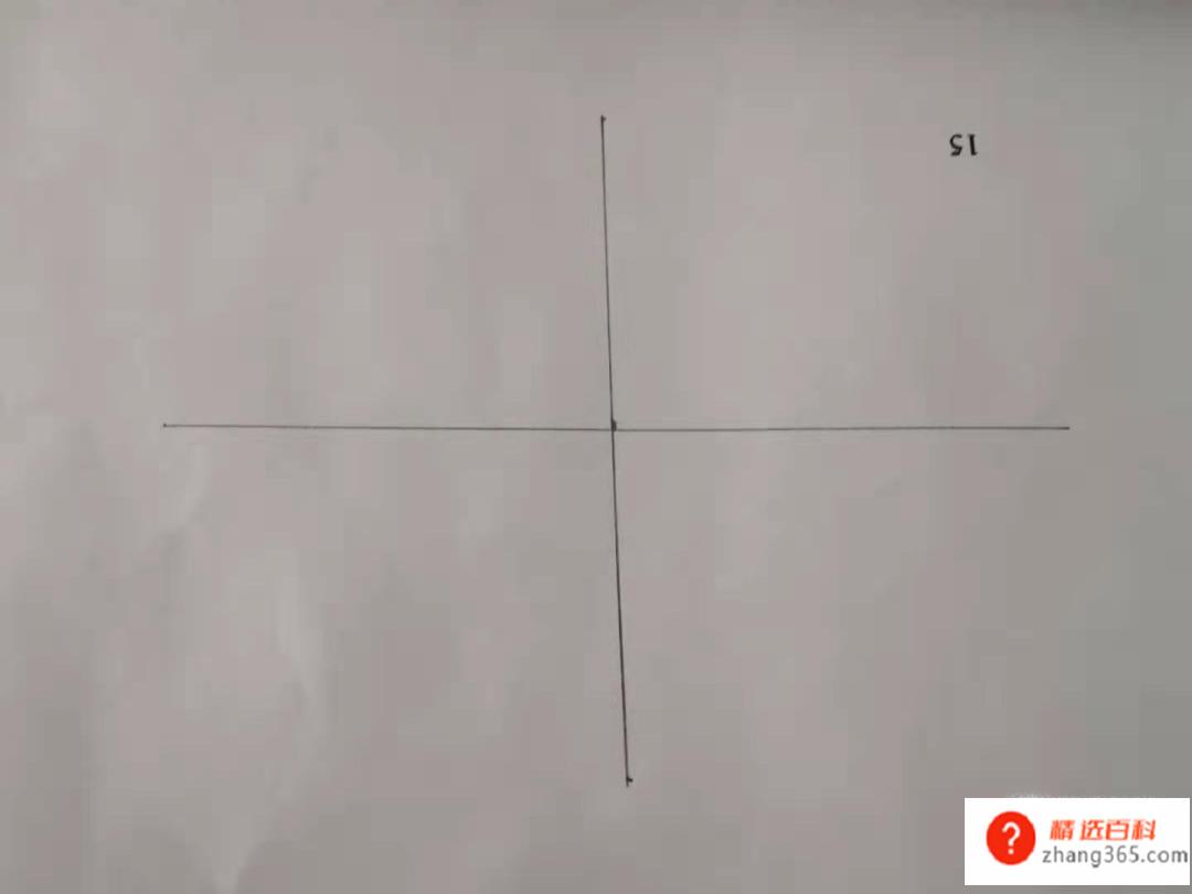 手绘标准的五角星
