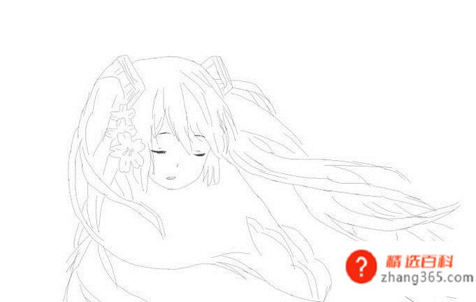 动漫初音未来怎么画(动漫初音未来是怎么画的)