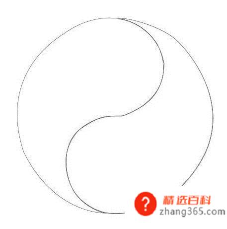 ps怎么画太极图(使用ps是如何绘制太极图的)
