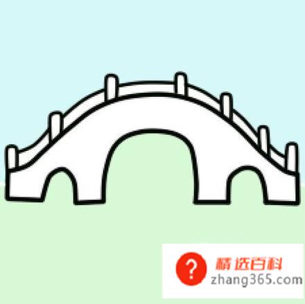 宝宝启蒙画：怎么画桥的简笔画？