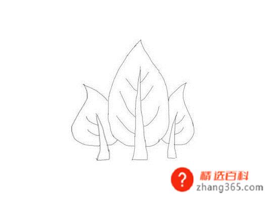 简笔画树林的画法