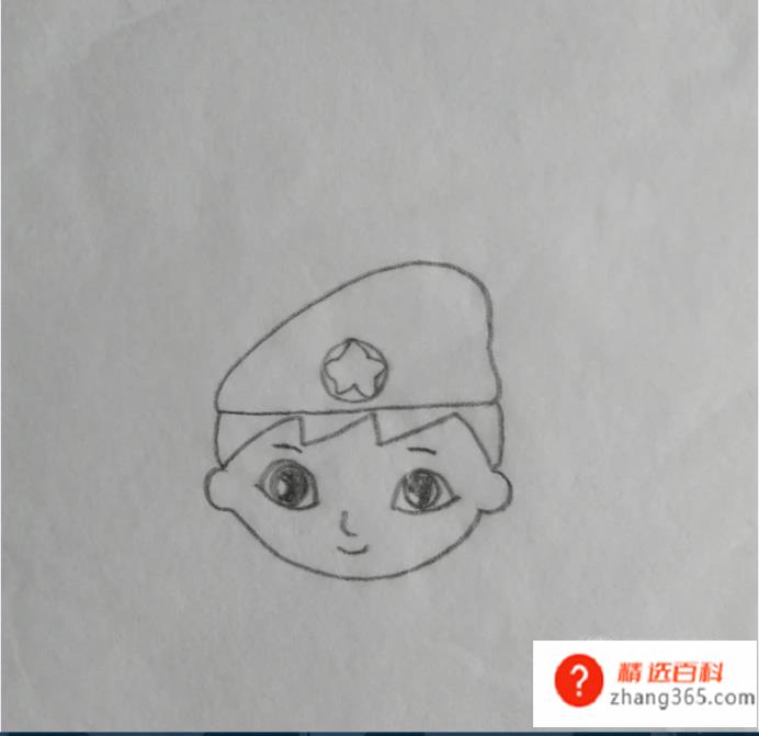军人简笔画