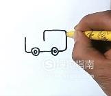 消防车儿童简笔画(消防车怎么画)