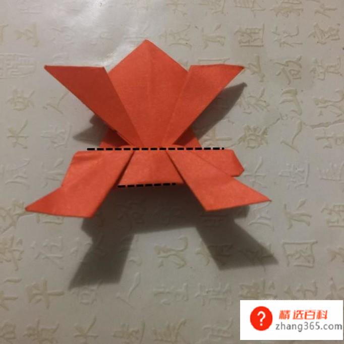 教你手工折纸青蛙的方法(小青蛙长方形折纸的操作方法)