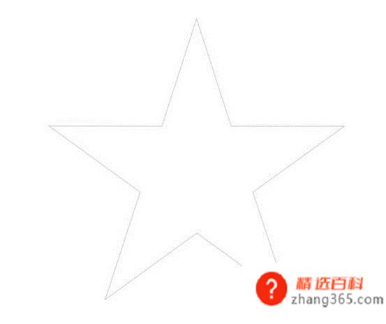 如何画标准的五角星(标准的五角星是怎么画的)