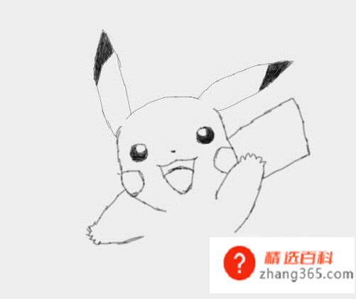 怎么画素描超梦皮卡丘(素描皮卡丘是怎么画的)