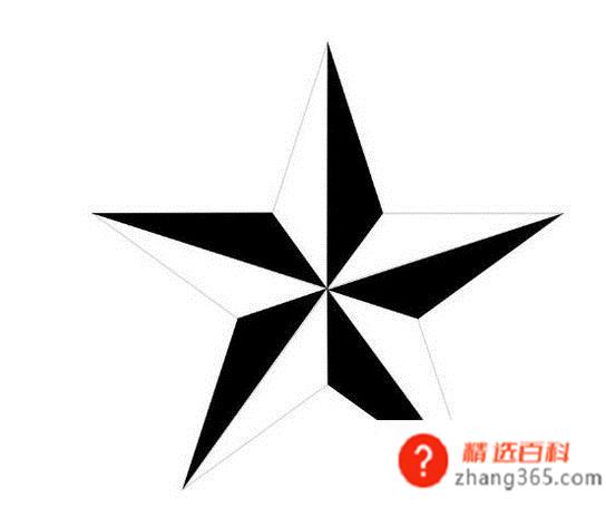 如何画标准的五角星(标准的五角星是怎么画的)