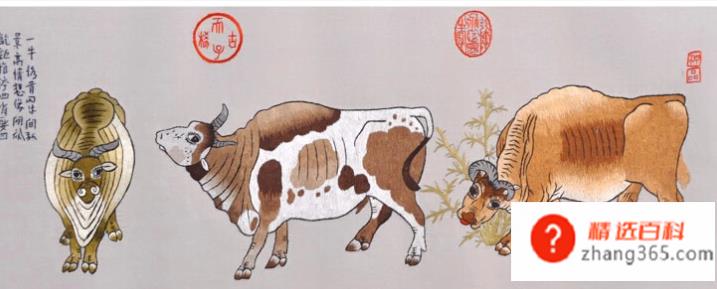 五牛图的寓意是什么