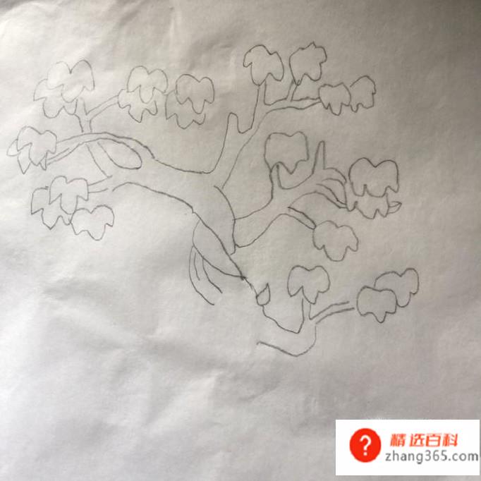 简单大树的手绘画法(如何画出大树左边的枝叶)
