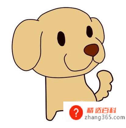 超简单的小狗简笔画画法