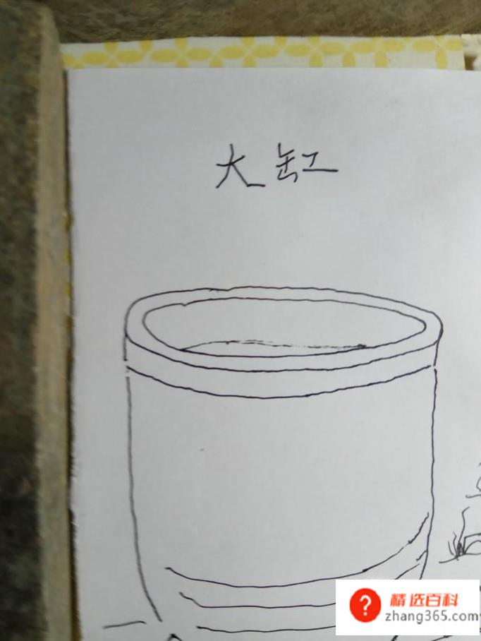 怎样画儿童简笔画大缸(儿童简笔画大缸操作方法)